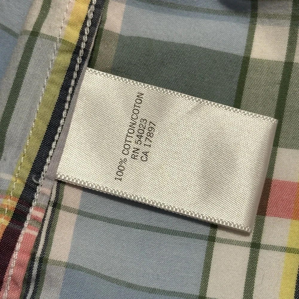 Banana Republic Shirt Mens Extra Large Bring Colorful Cotton Casual‎ Beach